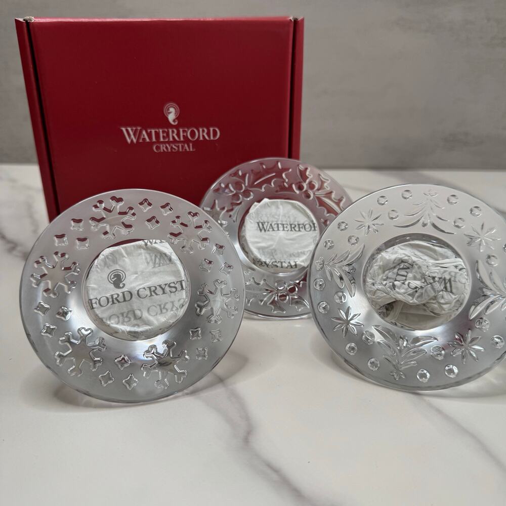 Waterford | Holiday Votive Candle Holders (Set of 3)